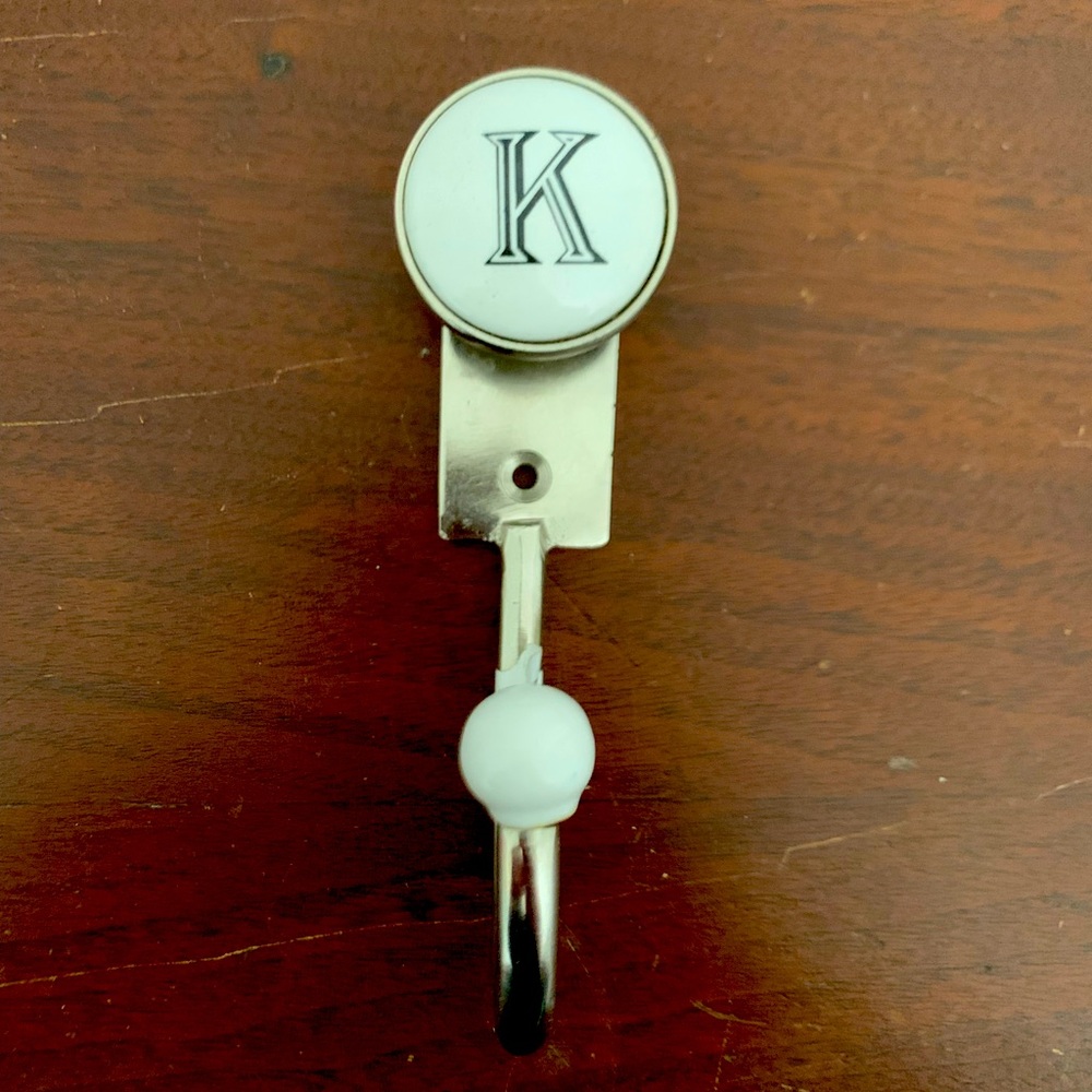 NWT Anthropologie ‘K’ Hook